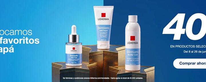 Lidherma, el laboratorio líder en dermocosmética, se suma a celebrar a papá con promociones exclusivas desde el 08 al 26 de junio.
