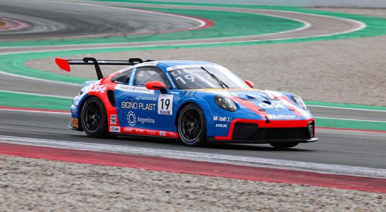 Luciano Martínez con todo listo para competir junto a la Fórmula 1 en Austria