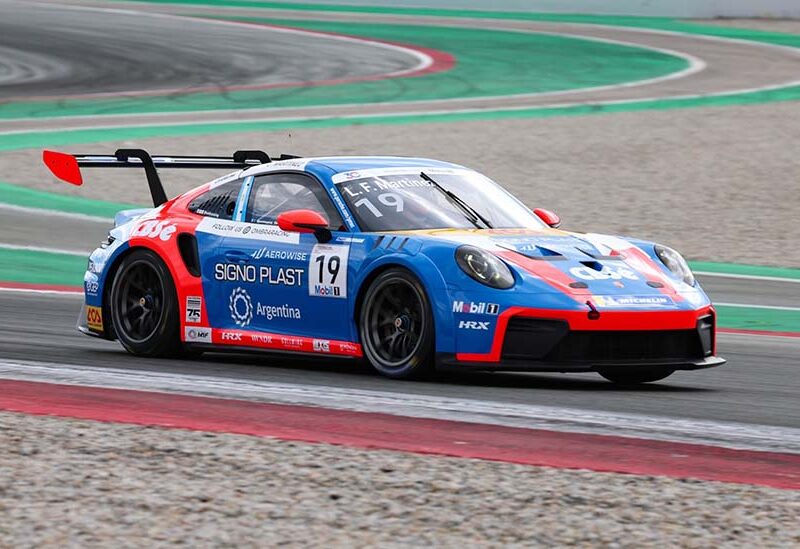 Luciano Martínez con todo listo para competir junto a la Fórmula 1 en Austria