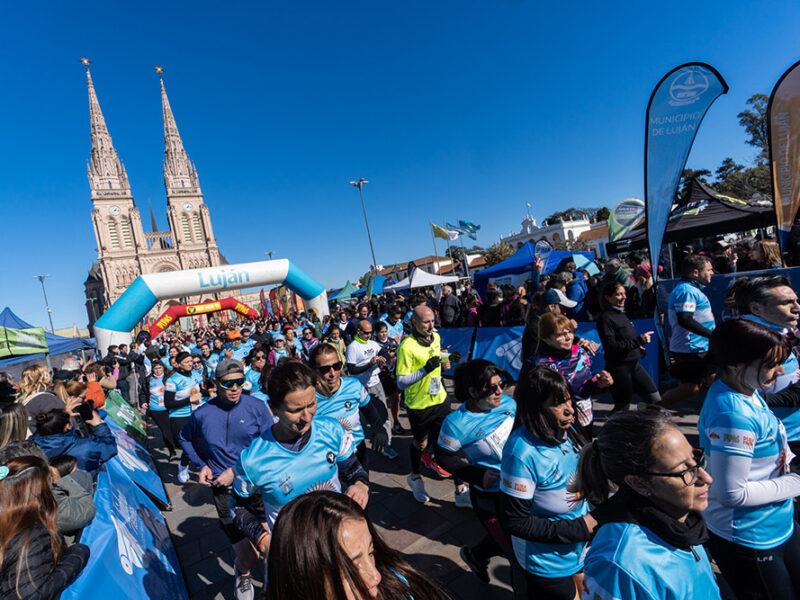 Luján se prepara para recibir la carrera solidaria más grande de Argentina