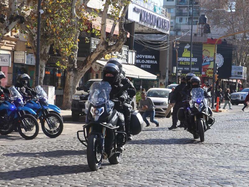 San Miguel incorporó 12 motos nuevas a su Policía Municipal