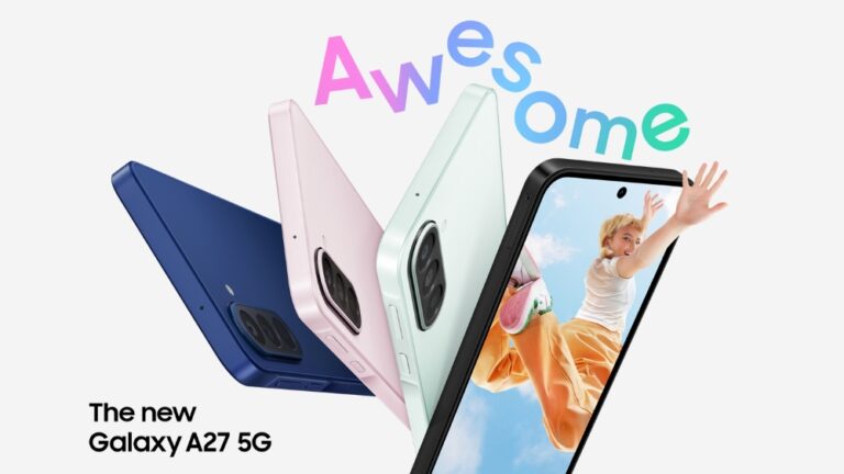Samsung Galaxy A27 5G ofrece una pantalla inmersiva y Awesome Intelligence a más usuarios