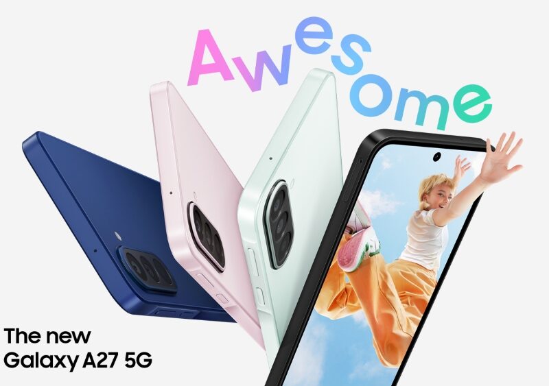 Samsung Galaxy A27 5G ofrece una pantalla inmersiva y Awesome Intelligence a más usuarios