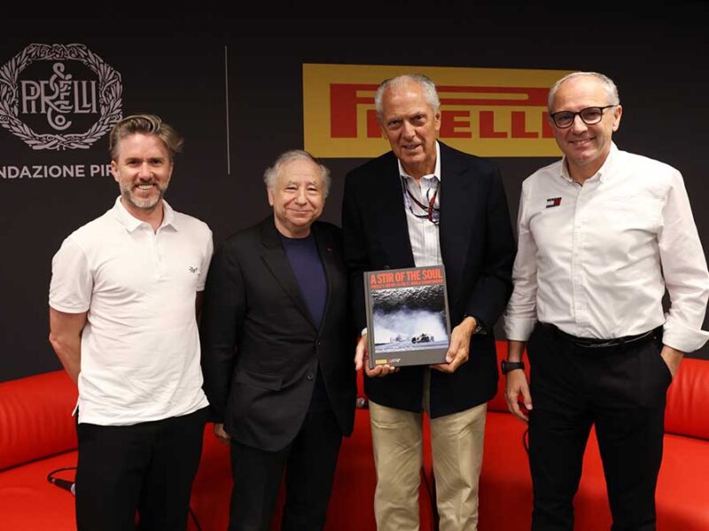 “Una expresión del alma. El Pirelli 500 GPS en el campeonato mundial de F1” presentado en el contexto del Gran Premio de Barcelona-Catalunya