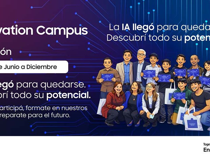 Samsung apuesta a la formación en Inteligencia Artificial de todo el país con una nueva edición de Innovation Campus