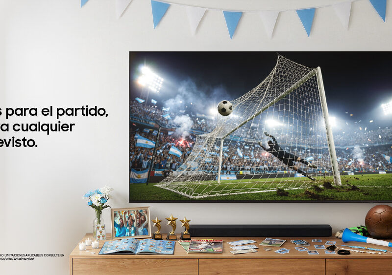 Listos para el partido y para cualquier imprevisto: Samsung presenta su servicio de asistencia técnica express para que el fútbol continúe