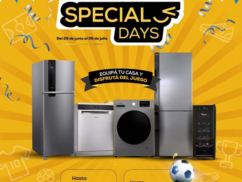 Whirlpool presenta sus Special Days: hasta 30% de descuento y 9 cuotas sin interés en electrodomésticos