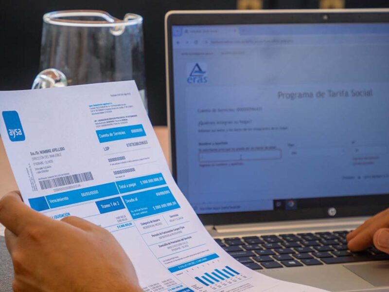 Tarifa Social de AySA: una opción para obtener beneficios y regularizar deudas