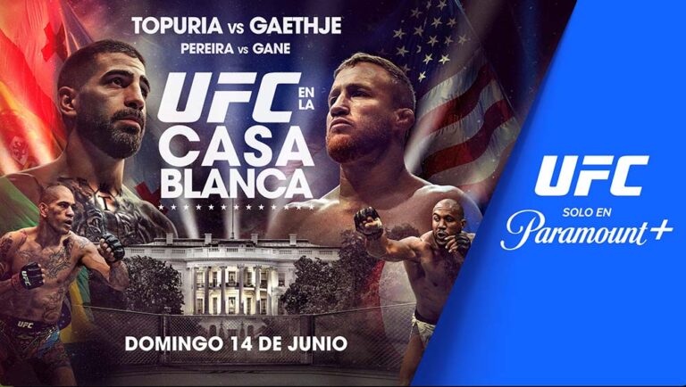 Paramount+ transmitirá UFC Freedom 250: Topuria y Gaethje encabezan la cartelera mientras Diego Lopes representa el orgullo latino
