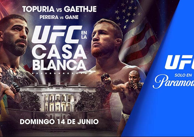 Paramount+ transmitirá UFC Freedom 250: Topuria y Gaethje encabezan la cartelera mientras Diego Lopes representa el orgullo latino