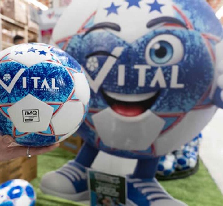 VITO ya juega en toda la Argentina y se consolida como el símbolo del Mundial de Vital