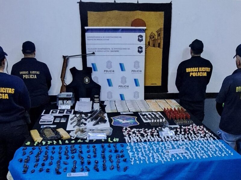 San Isidro: 75 detenidos y secuestro de armas y drogas en el nuevo esquema de operativos en La Cava