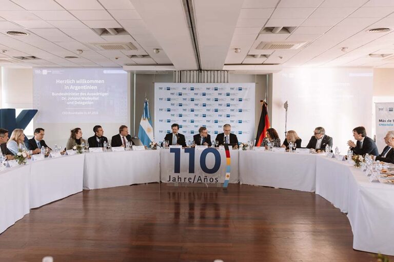 Argentina y Alemania fortalecen su agenda de cooperación económica con la visita del ministro Federal de Asuntos Exteriores