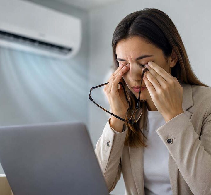 Alerta oftalmológica en invierno: crecen las consultas por “ojo seco” e indican que la calefacción puede reducir la productividad laboral