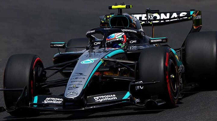 Antonelli en pole position en Spa-Francorchamps