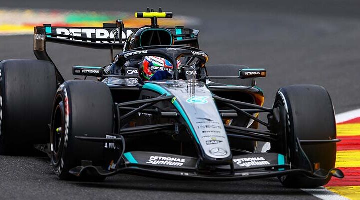 Antonelli gana en el legendario circuito de Spa-Francorchamps