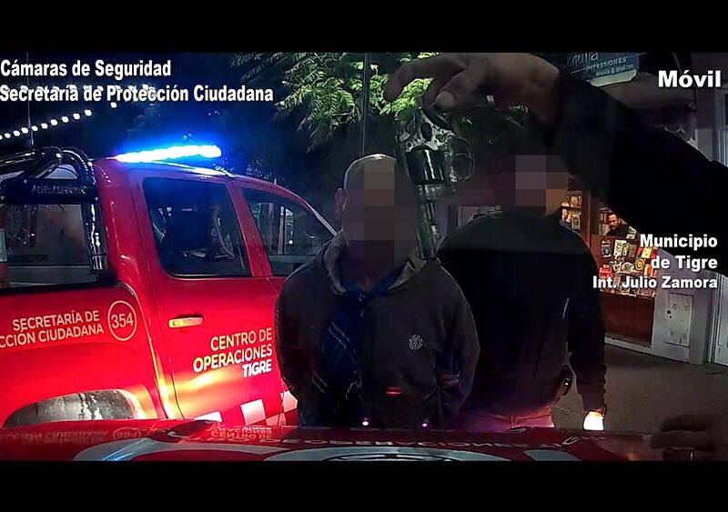 Un sujeto deambulaba en bicicleta y armado por Benavídez: quedó detenido por el COT