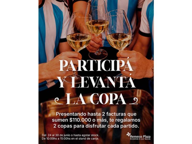 Arthur Newton realiza la campaña “Levanta la Copa”: un beneficio exclusivo para palpitar el Mundial junto a Remeros Plaza