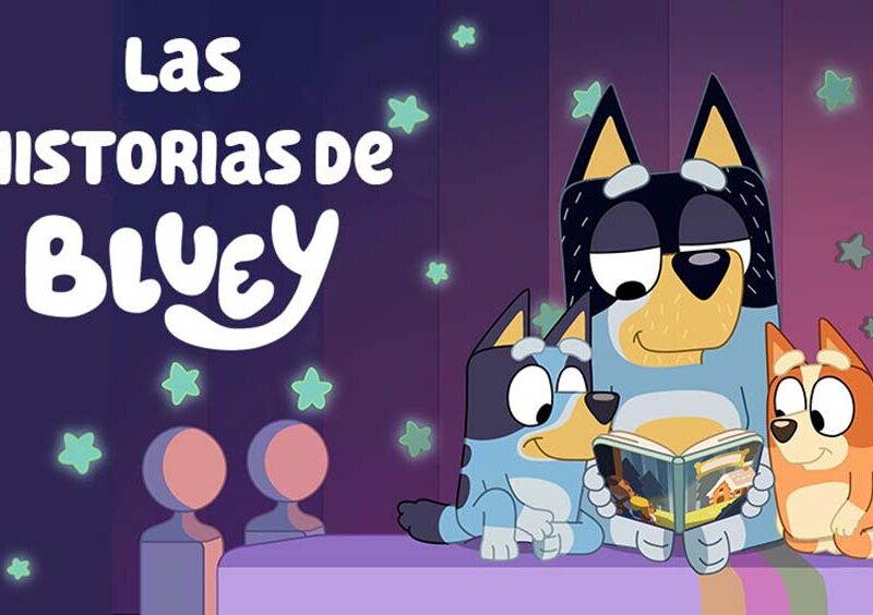 La premiada serie de libros “Bluey Book Reads” hace su debut en español con cuatro voces muy conocidas