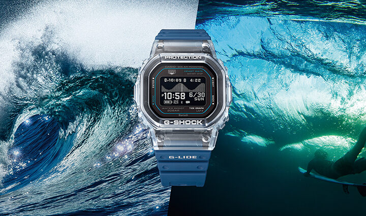 Casio presenta el primer G-LIDE con monitor de frecuencia cardíaca y funciones para deportes acuáticos