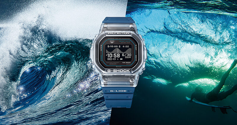 Casio presenta el primer G-LIDE con monitor de frecuencia cardíaca y funciones para deportes acuáticos