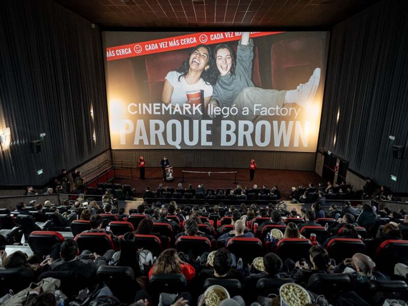 Cencosud y Cinemark inauguran un nuevo complejo de 5 salas en Factory Parque Brown