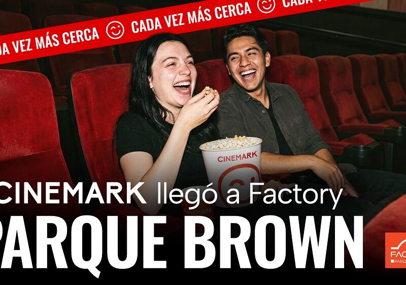Cinemark inauguró un nuevo complejo en Factory Parque Brown