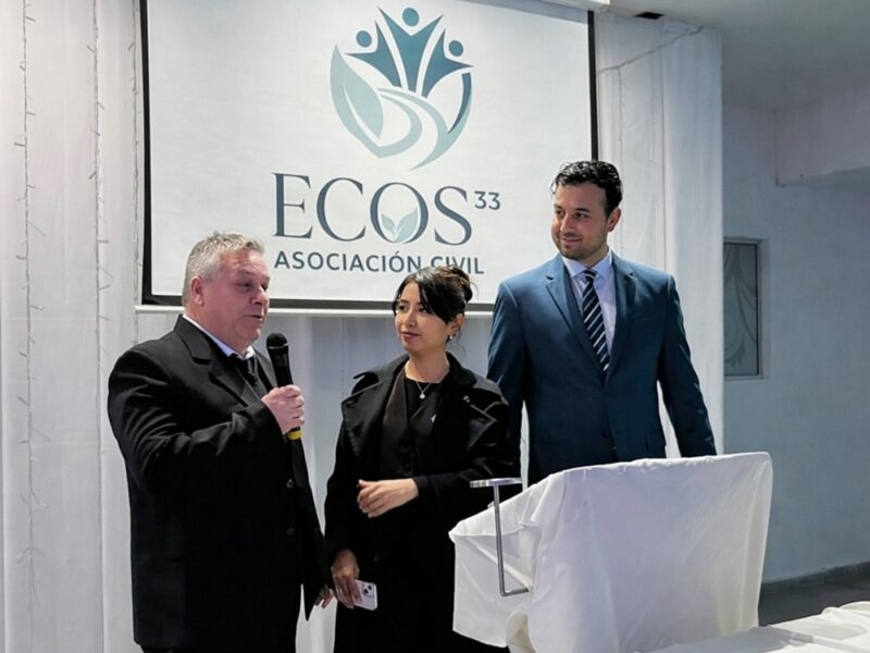 Heidi Jaldín presentó Ecos 33 y convocó a impulsar una nueva generación de referentes en Buenos Aires