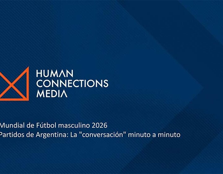 Furor por la Scaloneta: Revelan cómo avanza la emoción y la conversación de los argentinos “minuto a minuto” en las redes