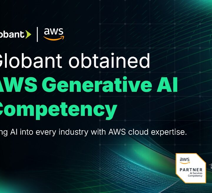 Globant Obtiene La Competencia de IA Generativa de AWS Impulsando Soluciones de IA Con Retorno de Inversión a Nivel Empresarial