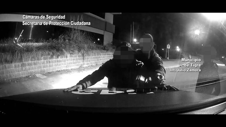 En un trabajo articulado con la Policía de la Provincia de Buenos Aires, el COT detuvo a un hombre armado en plena madrugada