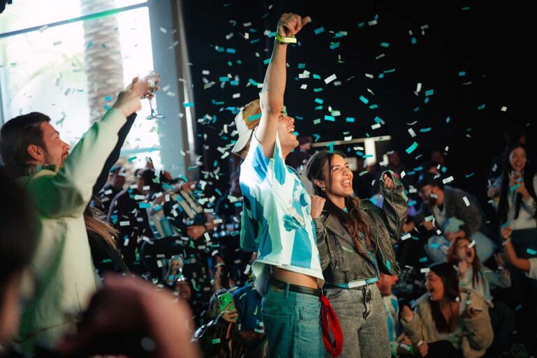 Kick elige Argentina para impulsar su crecimiento en América Latina y lo celebró con una Watch Party durante un partido de la Selección en el Mundial