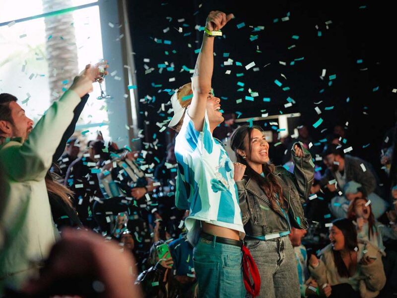 Kick elige Argentina para impulsar su crecimiento en América Latina y lo celebró con una Watch Party durante un partido de la Selección en el Mundial