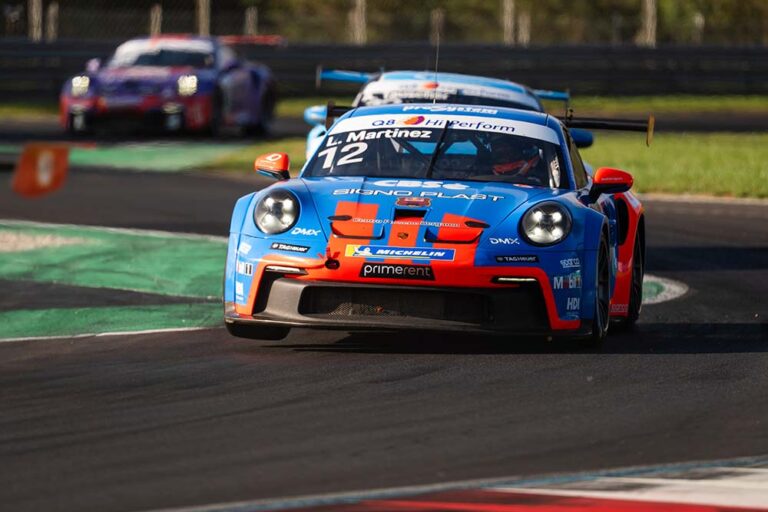 Luciano Martínez corre este fin de semana en Vallelunga por la cuarta fecha de la Porsche Carrera Cup Italia