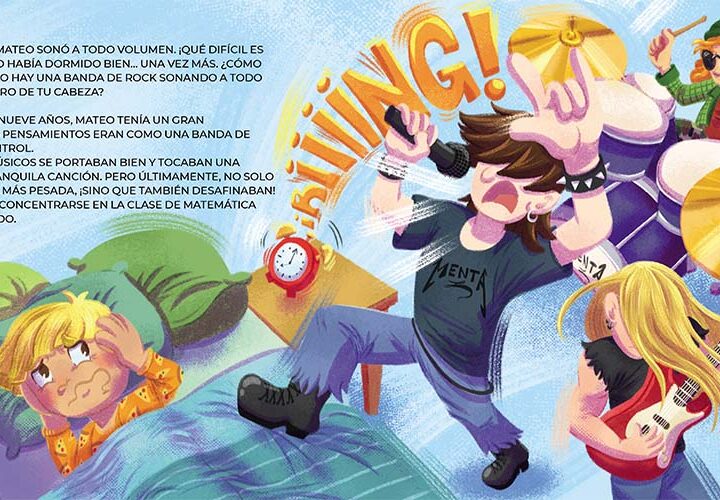 “Mateo y su banda”, un libro para abrir conversaciones sobre el Trastorno por Déficit de Atención e Hiperactividad (TDAH)