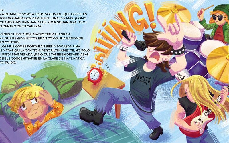 “Mateo y su banda”, un libro para abrir conversaciones sobre el Trastorno por Déficit de Atención e Hiperactividad (TDAH)