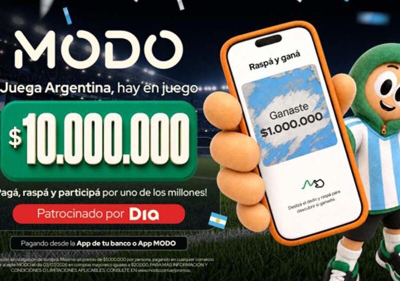 MUNDIAL: Continúa la promo “Raspá y Ganá”: Modo y Día otorgan $10.000.000 en premios por el partido de la Selección