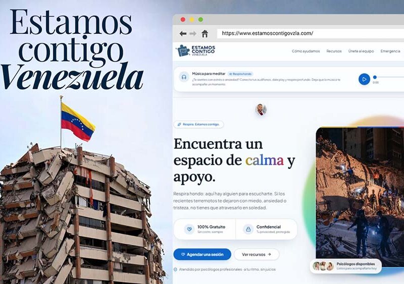 Más de 15 psicólogos se unen para atender a sobrevivientes del terremoto en Venezuela, de manera gratuita