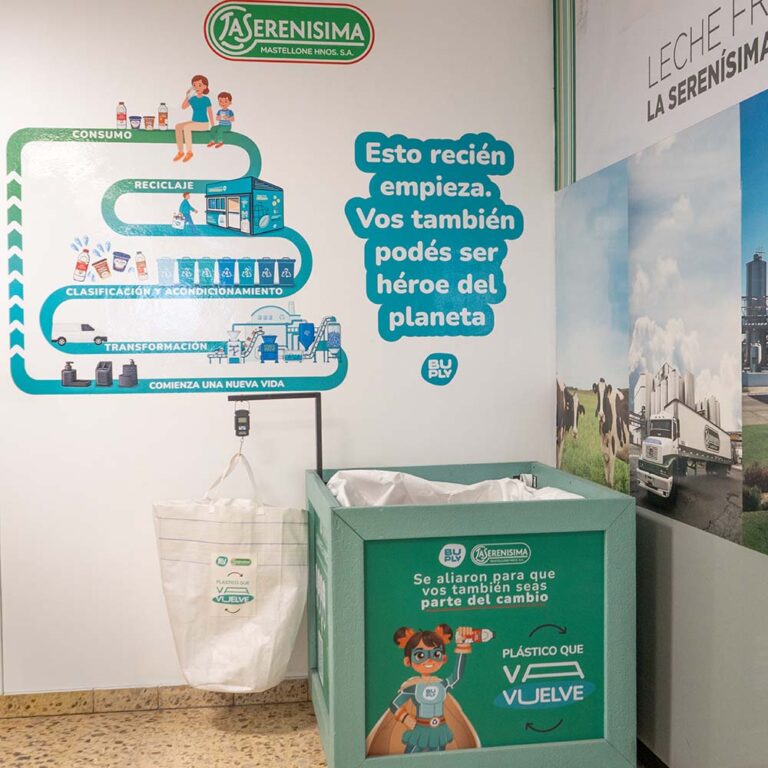 La Serenísima impulsa la reutilización de envases plásticos a través de una nueva iniciativa junto a Buply