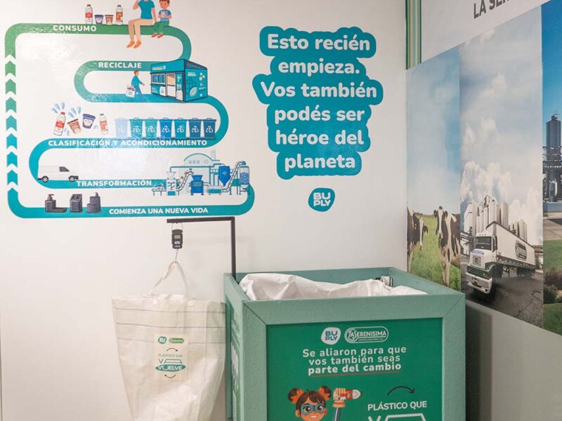 La Serenísima impulsa la reutilización de envases plásticos a través de una nueva iniciativa junto a Buply