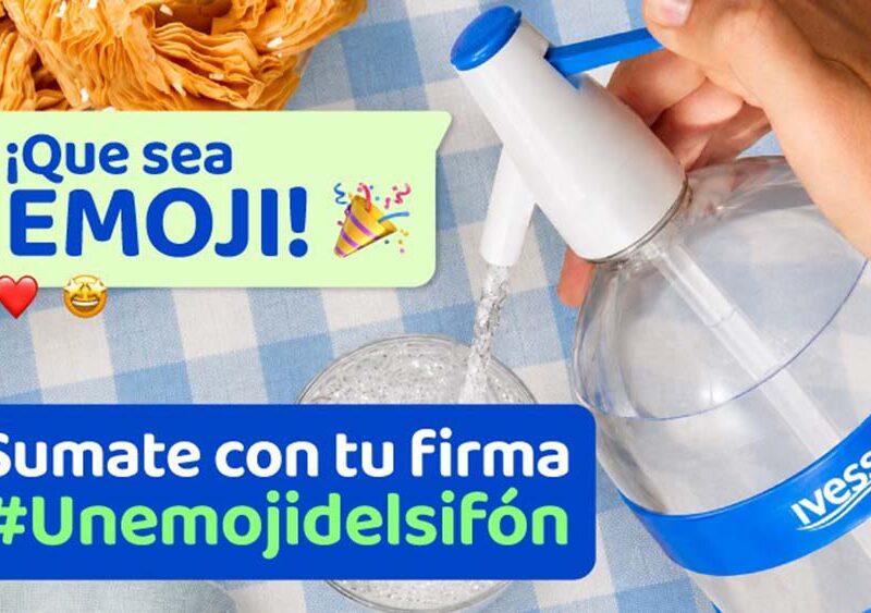 Buscan que el sifón tenga su propio emoji
