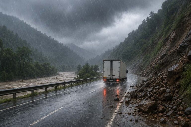 Temporales en Chile: por qué el pronóstico del tiempo ya no basta para proteger a las flotas