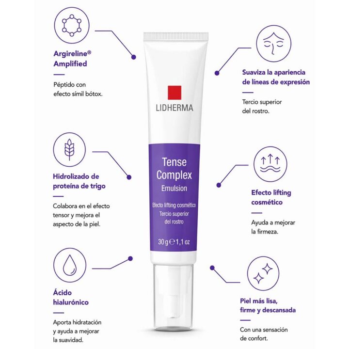 Tense Complex Emulsion: Lo nuevo de Lidherma para cuidar el tercio superior del rostro