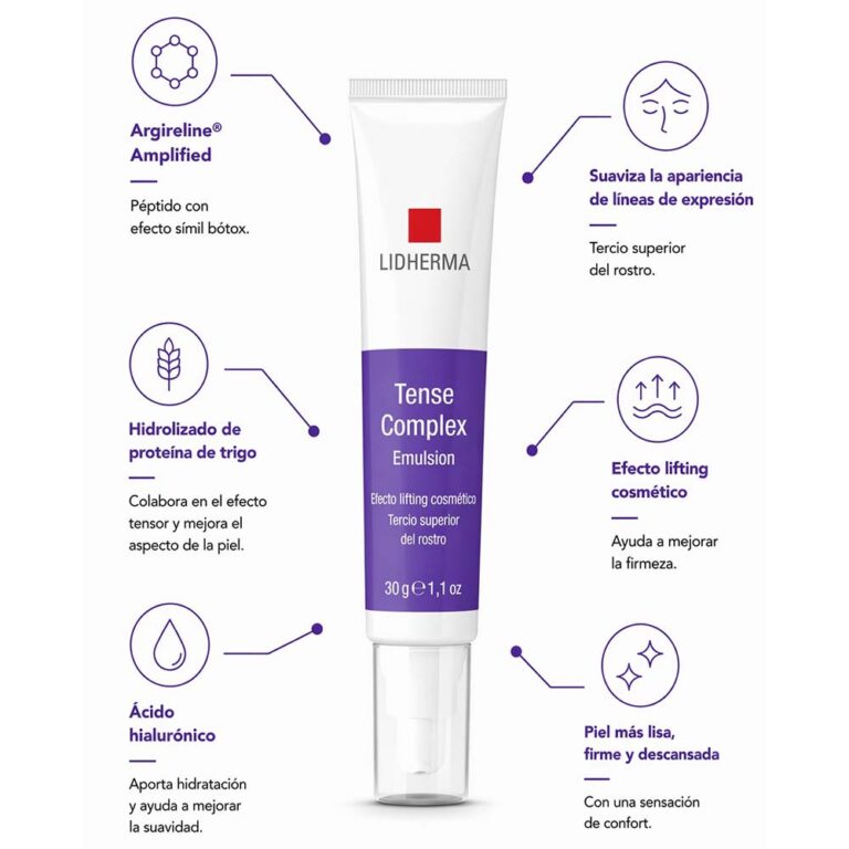 Tense Complex Emulsion: Lo nuevo de Lidherma para cuidar el tercio superior del rostro
