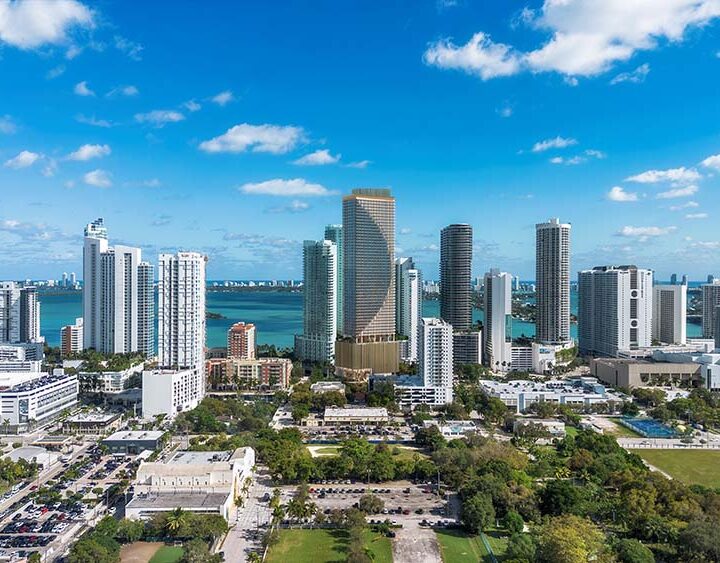 La torre de lujo de 57 pisos redefinirá la propiedad flexible y el estilo de vida moderno en el dinámico vecindario de Edgewater en Miami