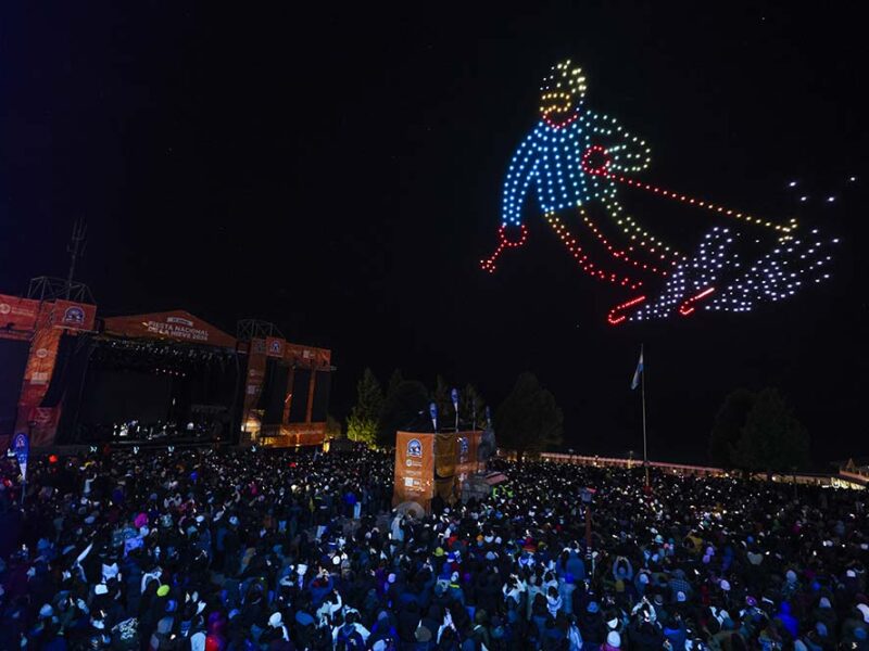 Bariloche cerró una Fiesta Nacional de la Nieve multitudinaria y con un fuerte movimiento turístico