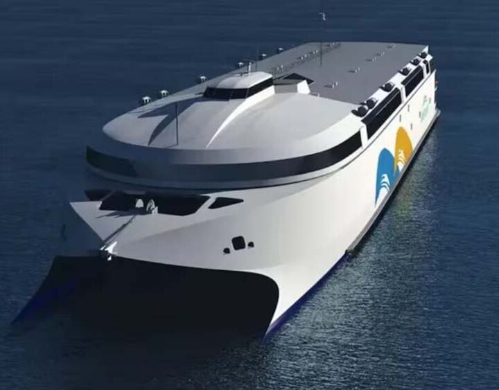 El ferry 100% eléctrico más grande del mundo inicia su viaje hacia el Río de la Plata