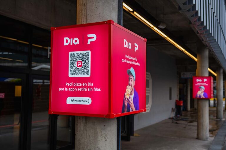 Dia y PedidosYa revolucionan la previa en el Movistar Arena: pedí tu pizza desde el celular y retirala sin espera