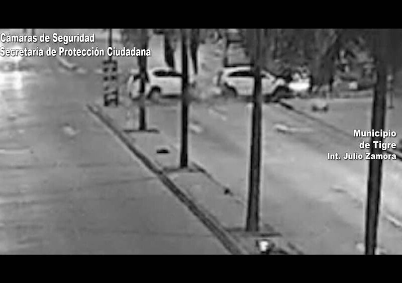 Distracción al volante y vuelco en General Pacheco: no hubo heridos de gravedad