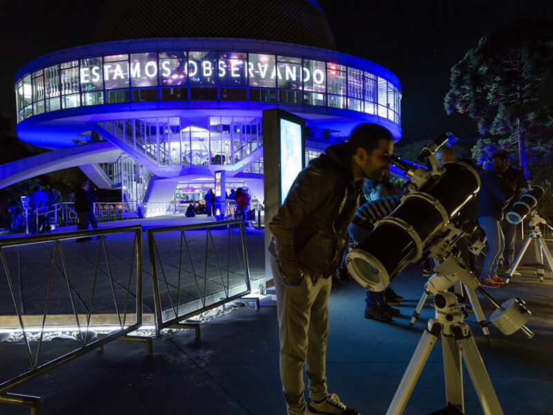 El Planetario invita a vivir el eclipse lunar más importante del año